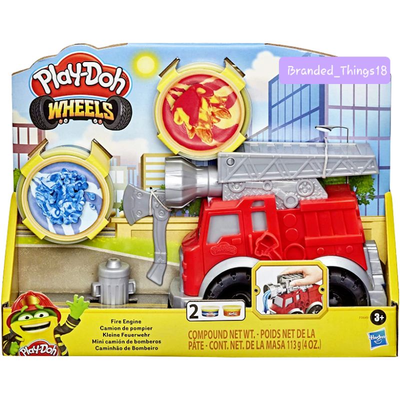Jual Play Doh Wheels Fire Engine Trucks PlayDoh Wheel Truck Truk