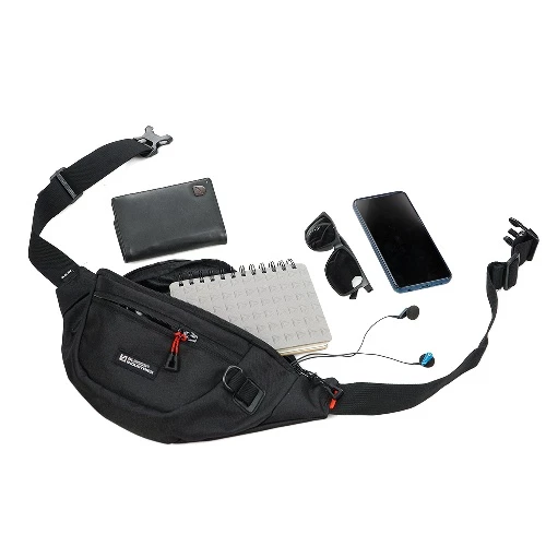 Tas Pinggang Pria Waistbag Bloods Cordura Premium Multifungsi foto 3