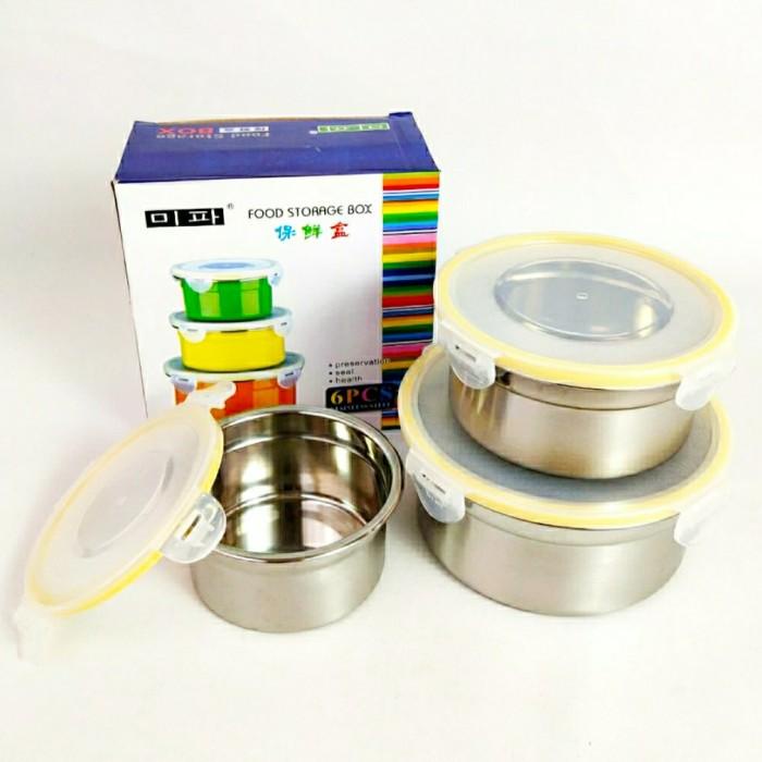 Jual Wadahku Food Container Set Stainless Steel Wadah Penyimpanan ...
