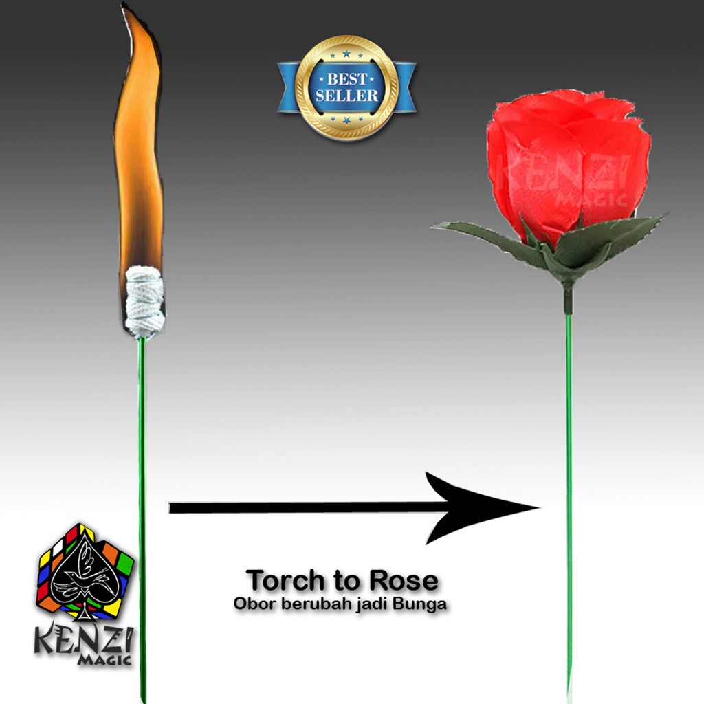 Jual Torch to Rose - Alat Sulap Obor jadi Bunga - Api menjadi Bunga ...
