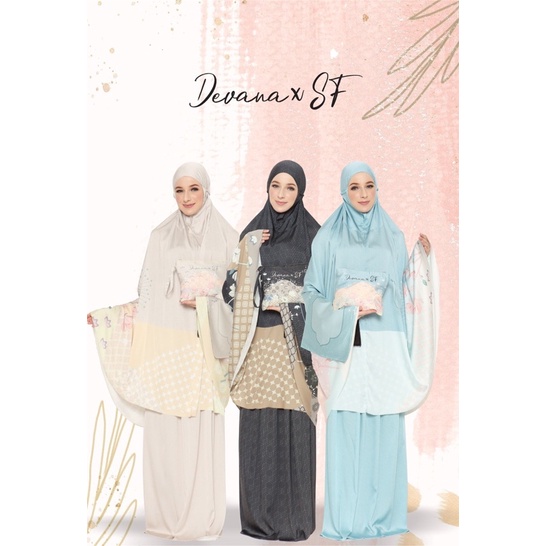 Jual Mukena Dewasa Devana x SF Satin Silk Premium | Shopee Indonesia