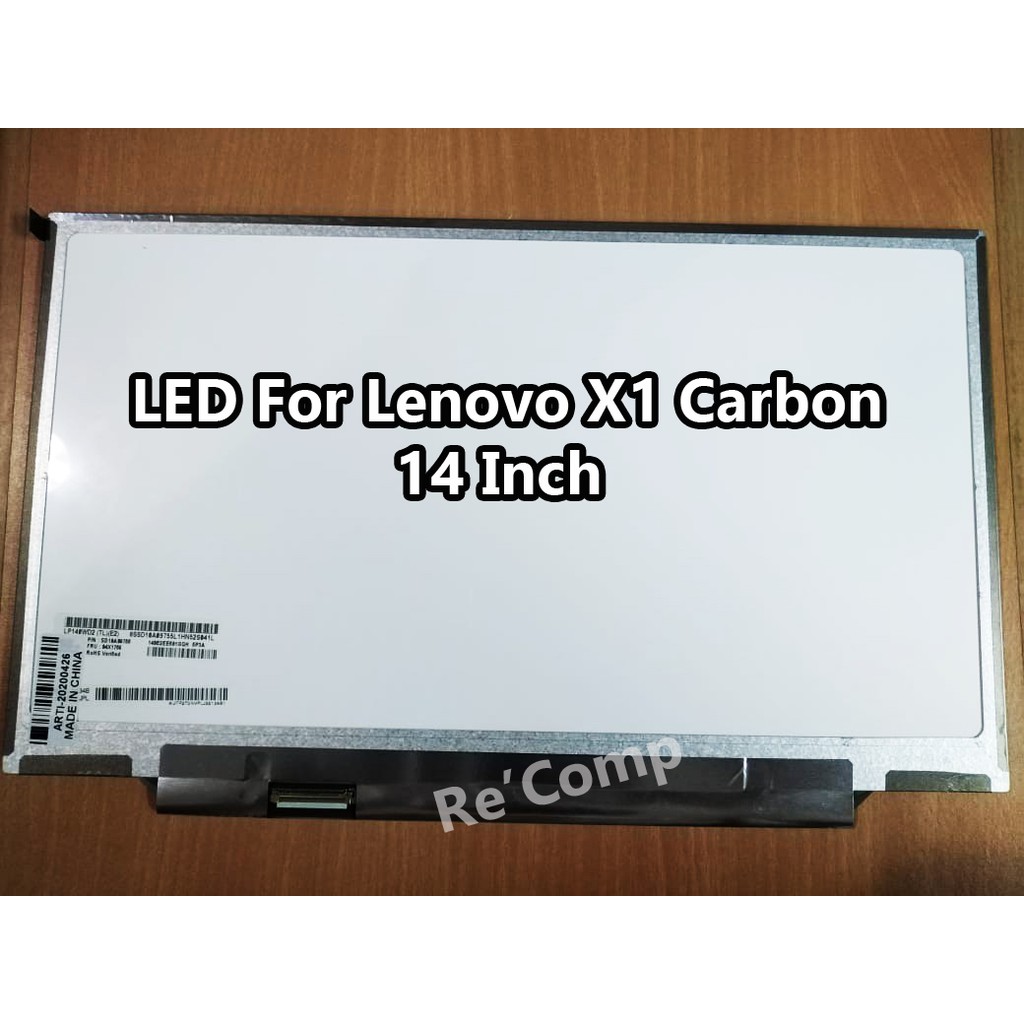 Dalle écran 14" LED Pour Lenovo ThinkPad T420s – Références LP140WD2(TL)(B1) B140RTN02.2, Compatible, Neuf, Garantie 1 An