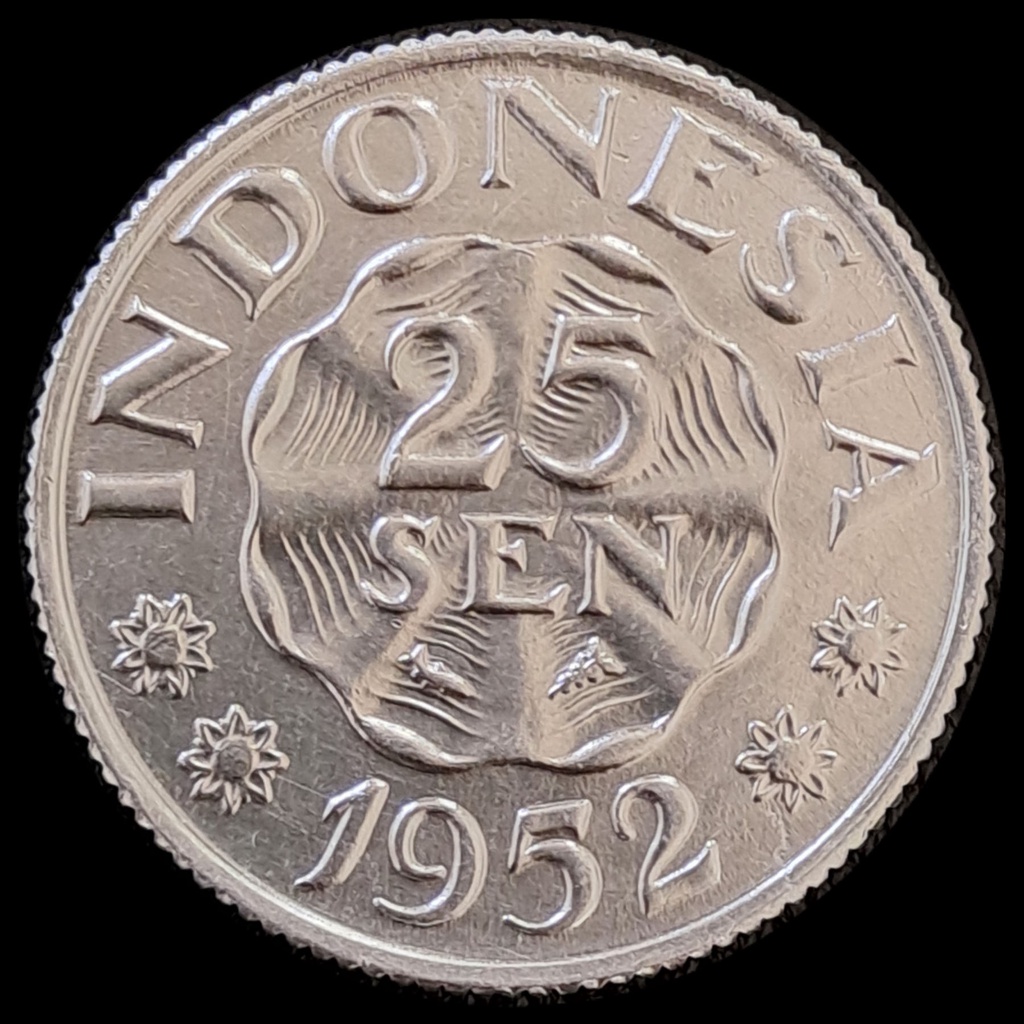 Jual Uang Kuno Koin 25 Sen Alumunium 1952 (Sudah dibersihkan) | Shopee ...