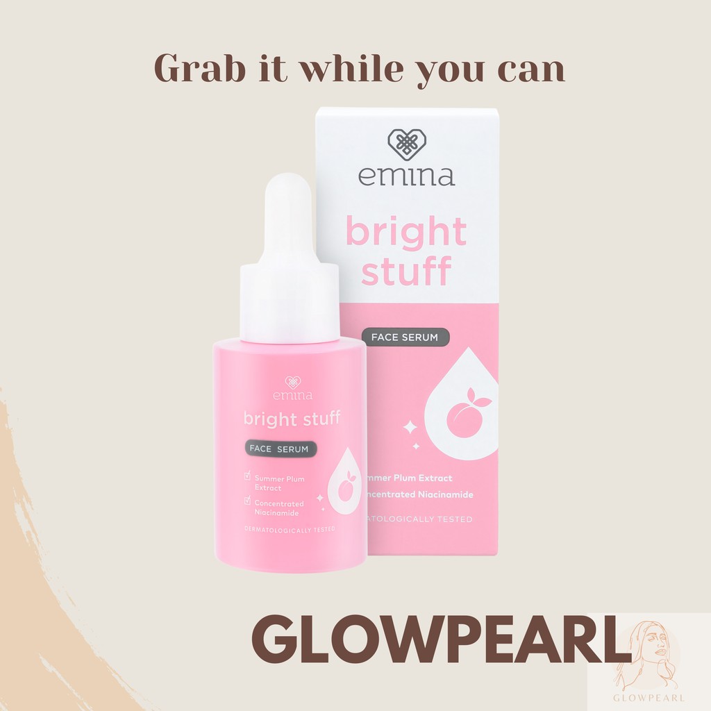 Jual Emina Bright Stuff Face Serum (GWP) | Shopee Indonesia