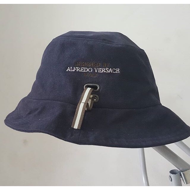 Rare Vintage V ALFREDO VERSACE Bucket Hat 1041 -  Hong Kong