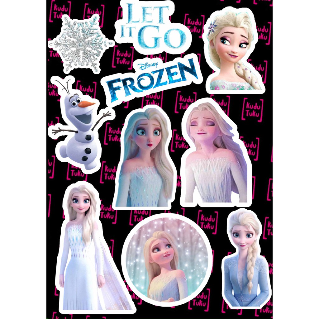 Jual STKR Sticker Frozen STICKER Frozen | Shopee Indonesia