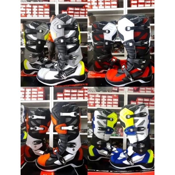 Jual BOOT MOTOCROSS FORMA RACING PILOT ORIGINAL SEPATU TRAIL ENDURO ...