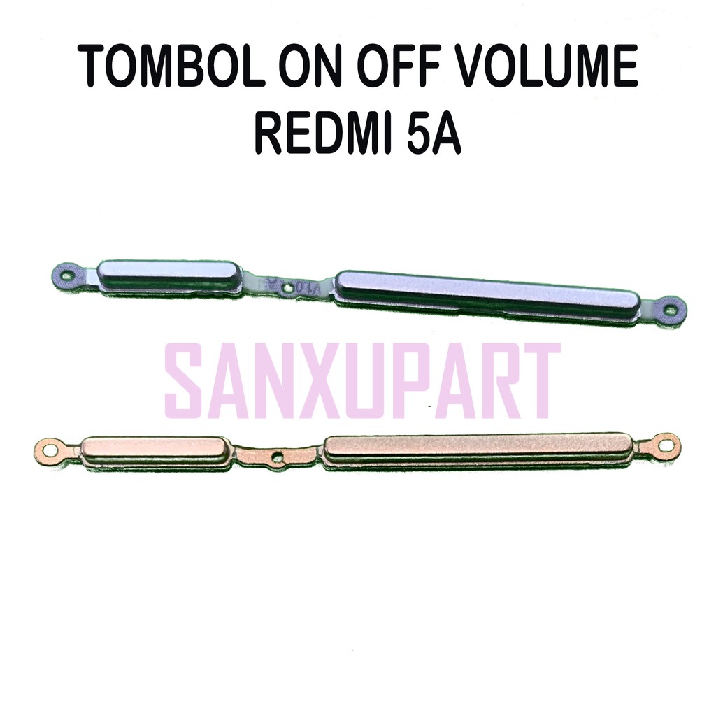 Jual Tombol Volume On Off Xiaomi Redmi 5a / Redmi 5a Tombol luar ...