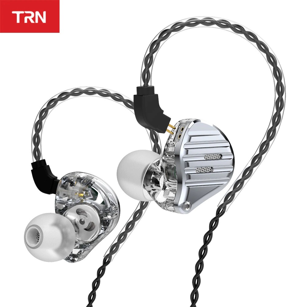 Jual TRN CS1 Dynamic Earphones In Ear Audio Monitors noise canceling ...