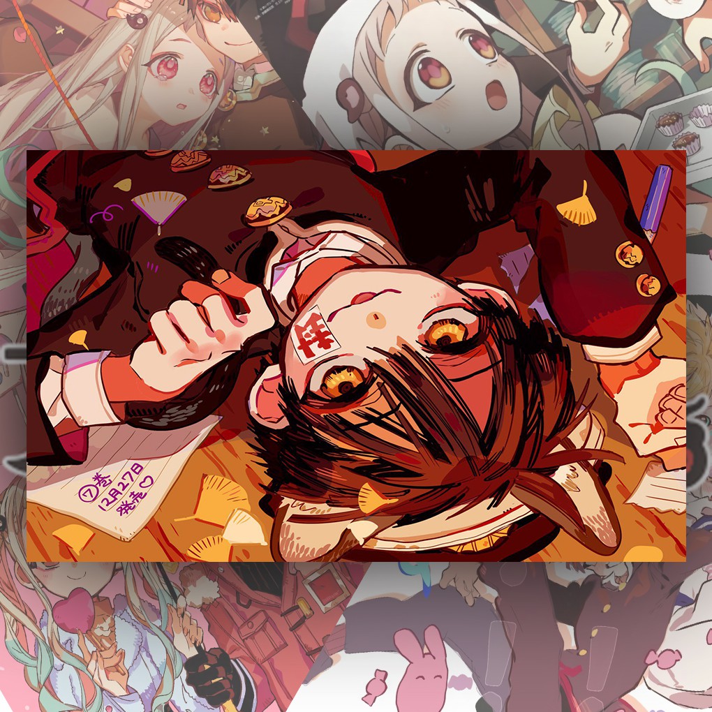 Jual Poster Anime Jibaku Shounen Hanako-kun Ukuran A4 A3+ | Shopee ...