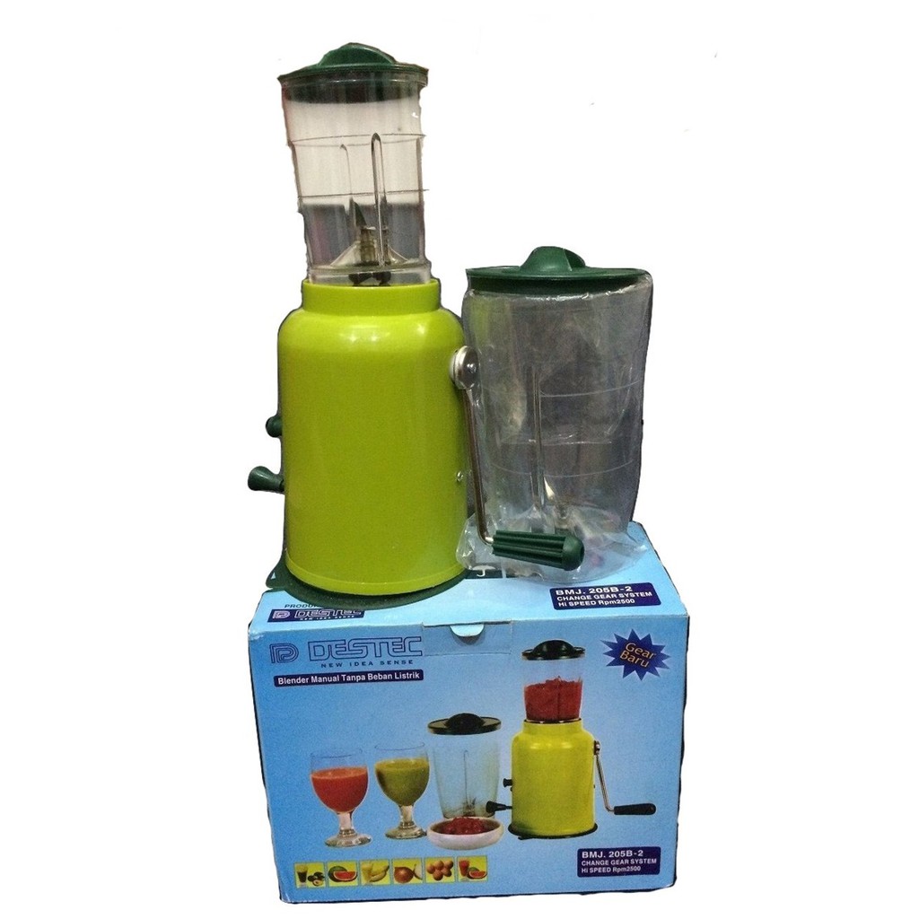Jual Destec Blender Manual 2 Tabung Shopee Indonesia