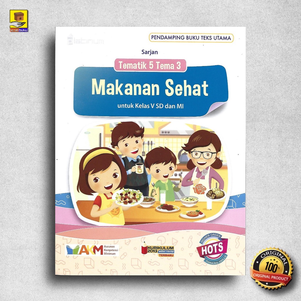 Jual BUKU TEMATIK SD KELAS 5 TEMA 1 2 3 4 5 6 7 8 9 AKM - HOTS PLATINUM ...
