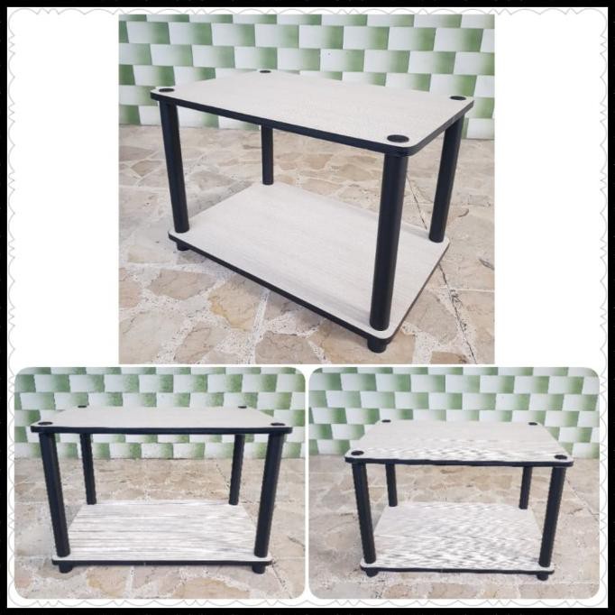 Jual Rak Tv Minimalis 2 Susun - Meja Serbaguna - Oak Manikawelashop ...