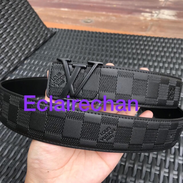 Jual Ikat Pinggang LV Belt Premium Mirror Original - Damier Ebene - 95cm  celana 28 - Jakarta Utara - Mekar Jaya 11