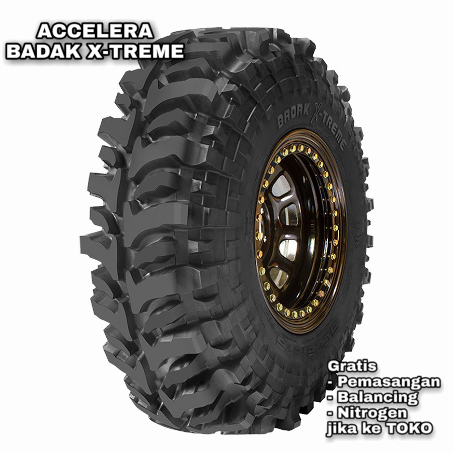 Jual Ban Mobil Rimba Merk ACCELERA BADAK X-TREME Ukuran 35 10,5 R15 ...