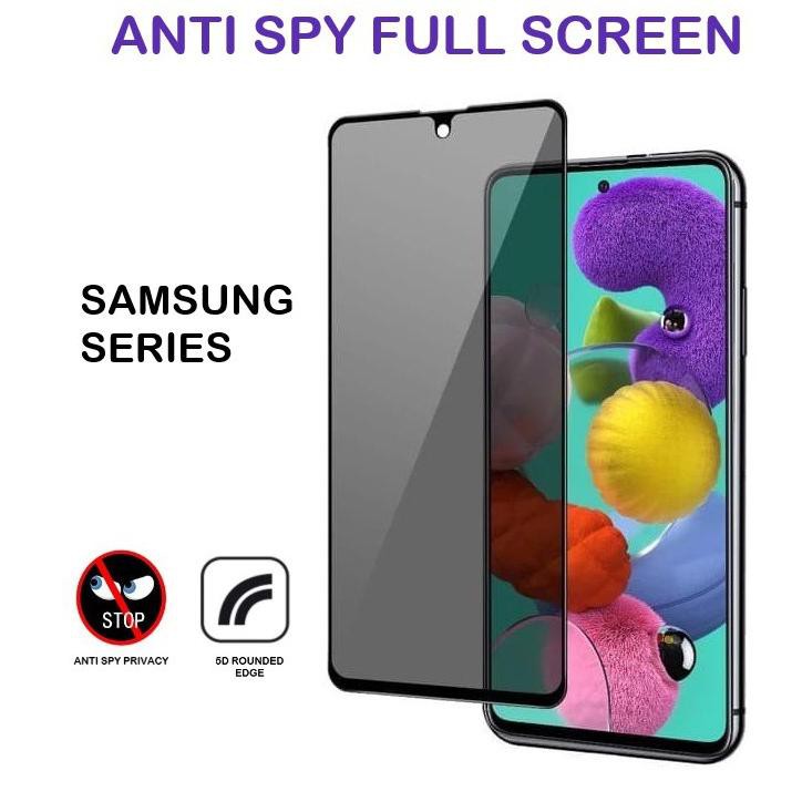 Jual Tempered Glass Anti SPY Samsung A01 A11 A21 A31 A51 A71 M11 M21 ...