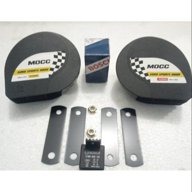 Jual Klakson Keong Motor Waterproof Merk Mocc Plus Relay Shopee Indonesia