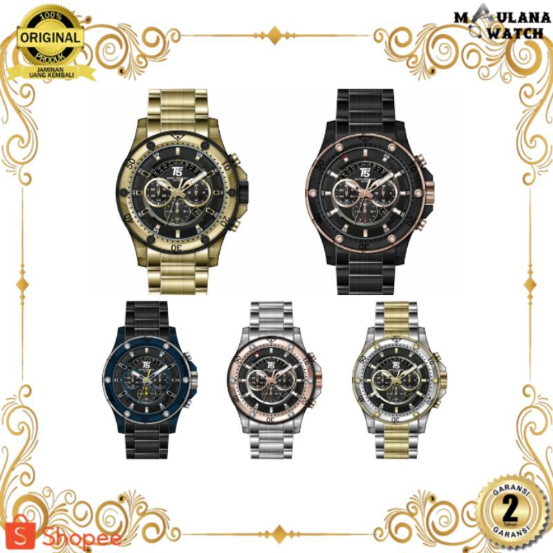 Jual JAM TANGAN PRIA WANITA | RANTAI | KULIT | KARET | MURAH | PRIA T5 ...