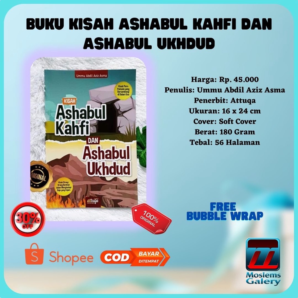 Jual Buku Kisah Ashabul Kahfi Dan Ashabul Ukhdud | Shopee Indonesia