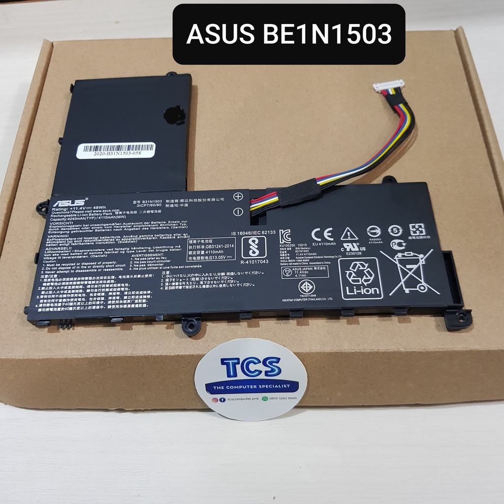 Bateria Asus B31n1503 E202sa E402s | Cuotas sin interés
