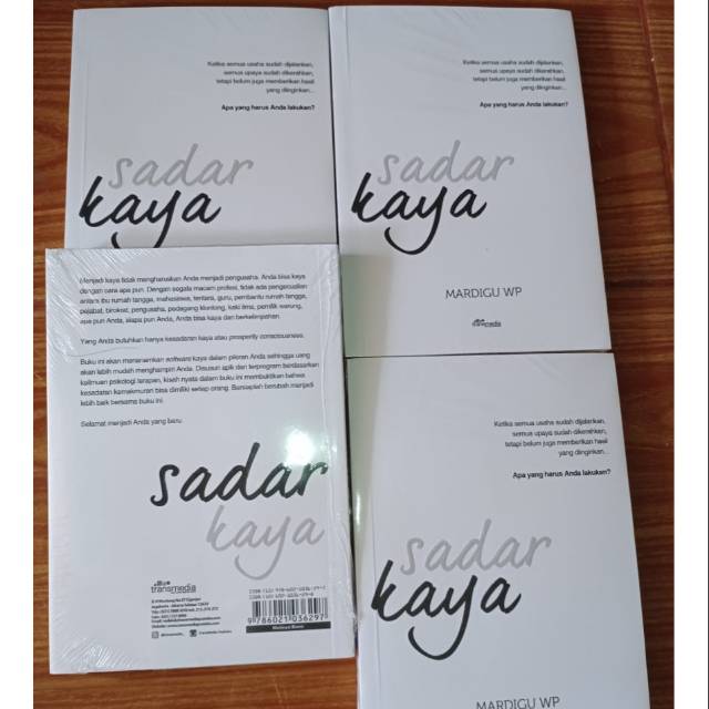 Jual Buku Best Seller Sadar Kaya Karya Mardigu Wowiek 100% Original ...