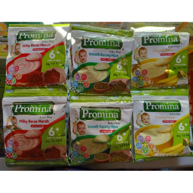 Jual Promina Bubur Sachet Renceng 20 gr (1rcg = 8 pcs) | Shopee Indonesia