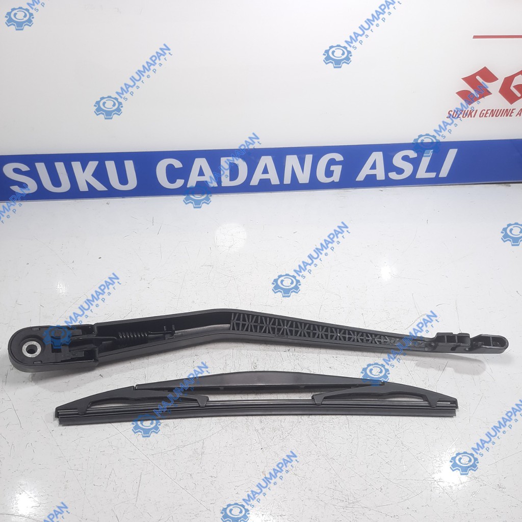 Jual Tangkai wiper + wiper blade assy Belakang Nissan March 1 set