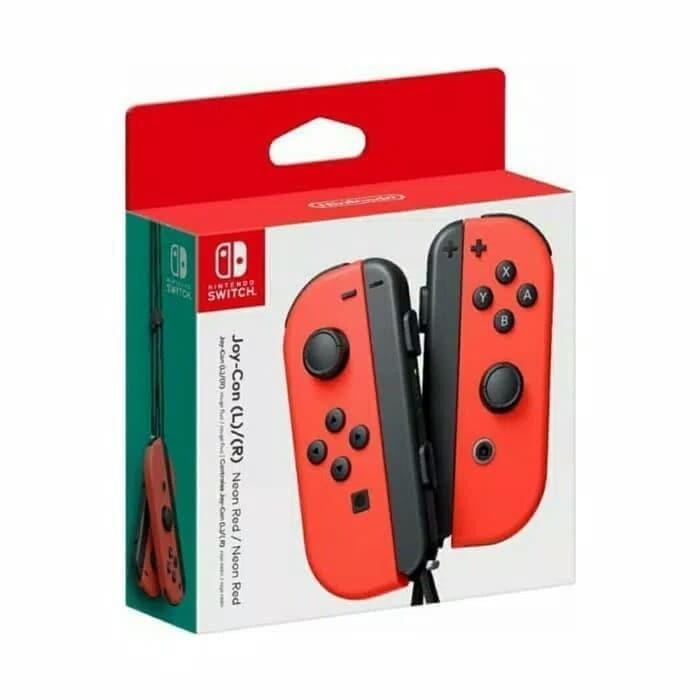 Jual NINTENDO SWITCH - JOY-CON (L/R) - RED JOYCON / MERAH | Shopee ...