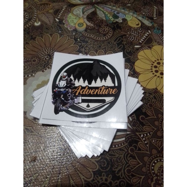 Jual sticker vinil adventure bulat | Shopee Indonesia