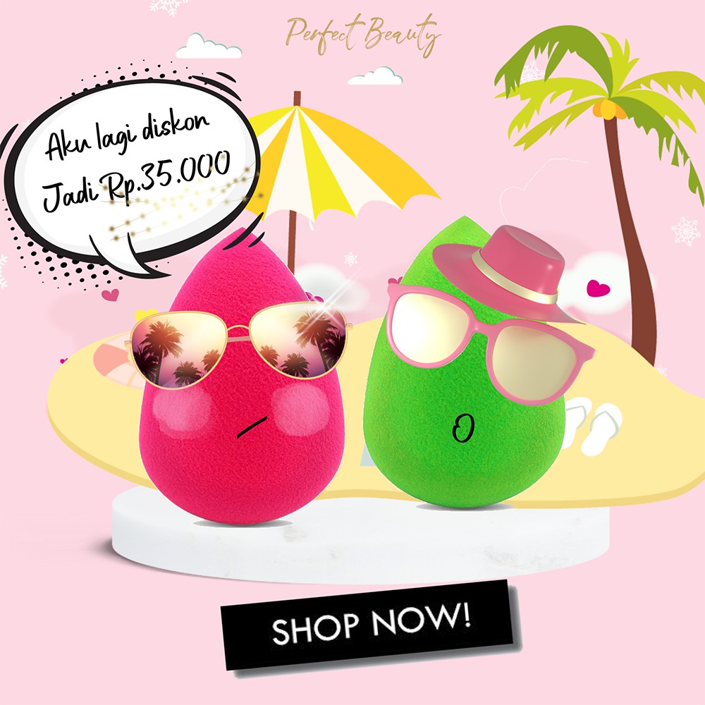 Jual Perfect Blender Make Up Sponge Spons Make Up Shopee Indonesia