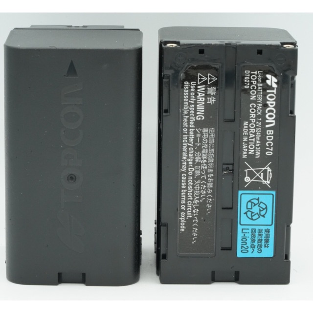 Batteria Bdc70 Sokkia Topcon Batteria Ricambio BDC70 Compatibile Con Stazione Totale E GPS Sokkia Topcon - 7.2V 5240mAh Batteria GPS