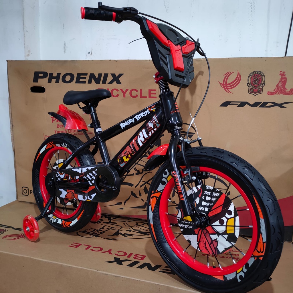 Jual sepeda bmx anak 12 16 18 inch new centrum angry bird 3520-3