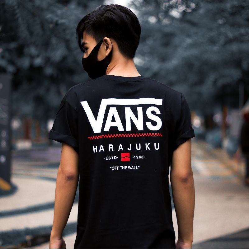 Jual Bayar Di Tempat (COD) Kaos Pria Vans Harajuku Shopee Indonesia