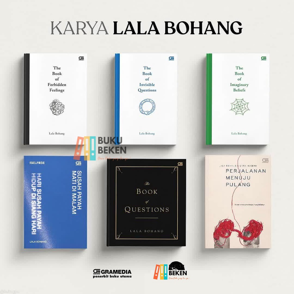 Jual Kumpulan Buku Lala Bohang Lengkap! The Book of Forbidden Feelings