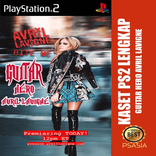 Jual KASET PS 2 GUITAR HERO AVRIL LAVIGNE Gitar Hero PS 2 Shopee Indonesia