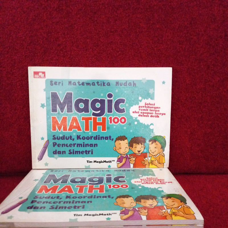 Jual Buku Bimbel - Magic Math 100 (Sudut, koordinat, Pencerminan dan ...