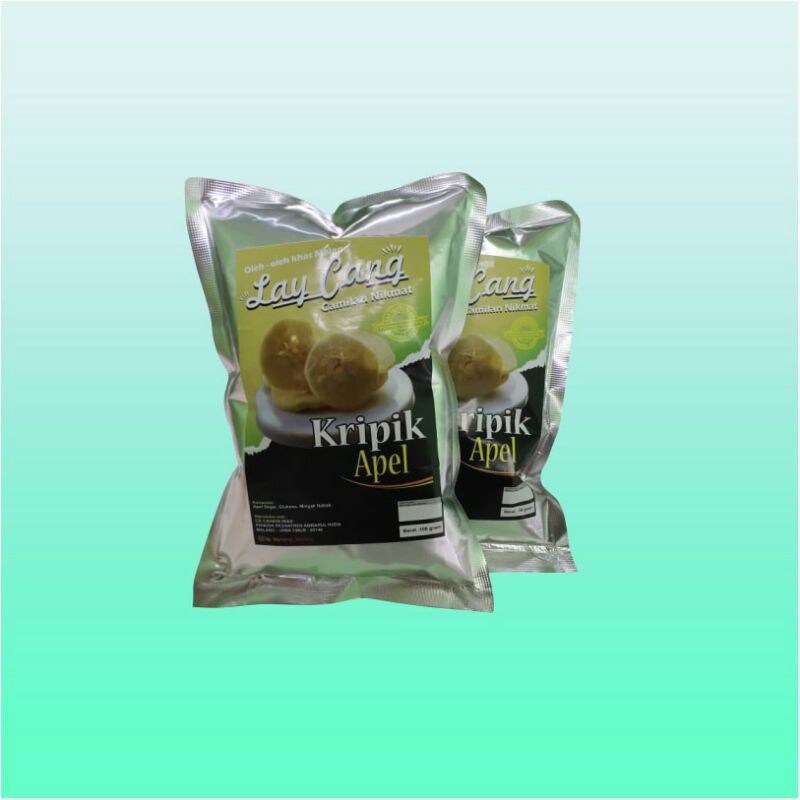 Jual Keripik Apel Lay Cang 100 Gram Kripik Oleh Oleh Khas Malang