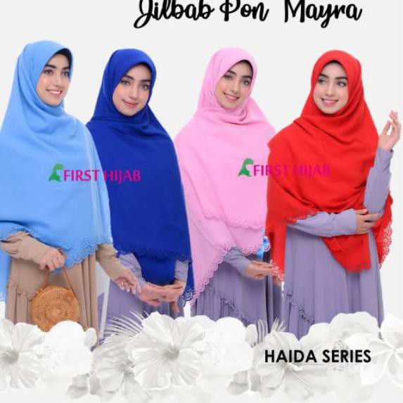 Jual Ohy Jilbab Pon Jipon Mayra By First Hijab Shopee Indonesia