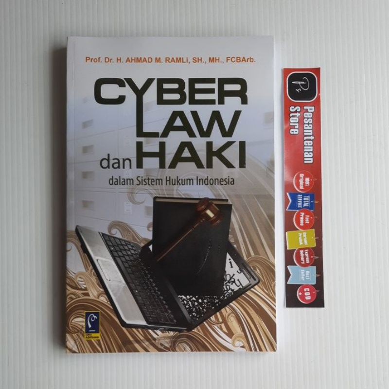 Jual BUKU ORIGINAL CYBER LAW DAN HAKI DALAM SISTEM HUKUM DI INDONESIA ...