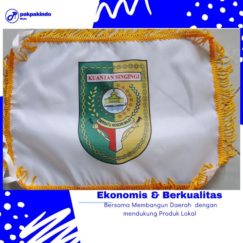 Jual BENDERA KABUPATEN KUANTAN SINGINGI RIAU RENDA/RUMBAI | Shopee ...