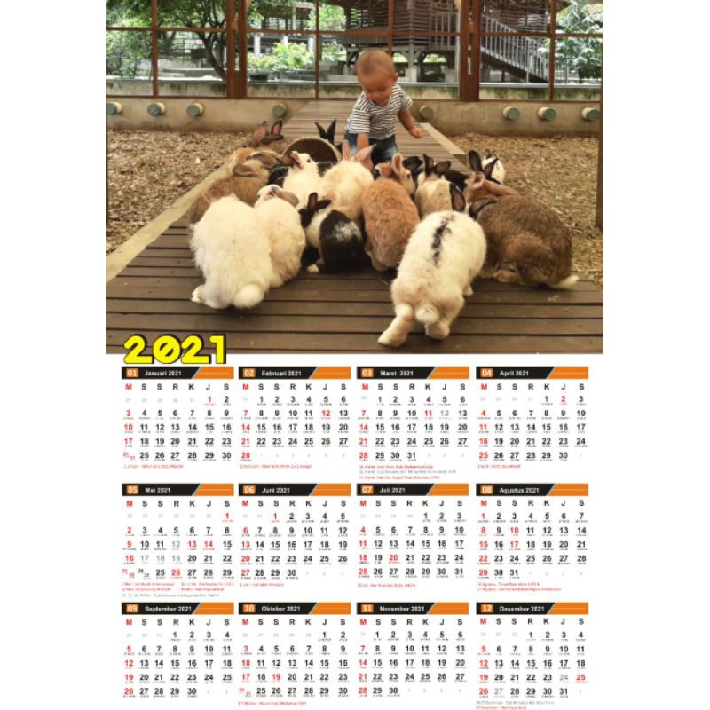 Jual Kalender 2022 Custom Poto | Shopee Indonesia