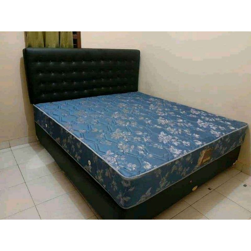 Jual Spring bed CENTRAL DELUXE satu set + divan | Shopee Indonesia