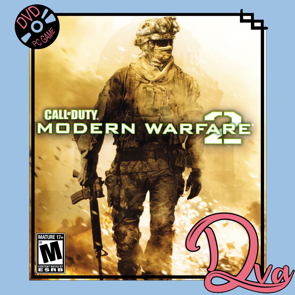 Jual Call Of Duty Modern Warfare 2 Pc Game Cd Dvd Game Shopee