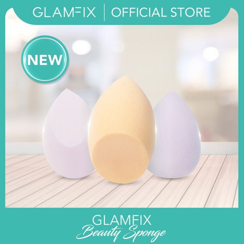 Jual Glamfix Fabulous Beauty Sponge | Beauty Blender Glam Fix | Shopee ...