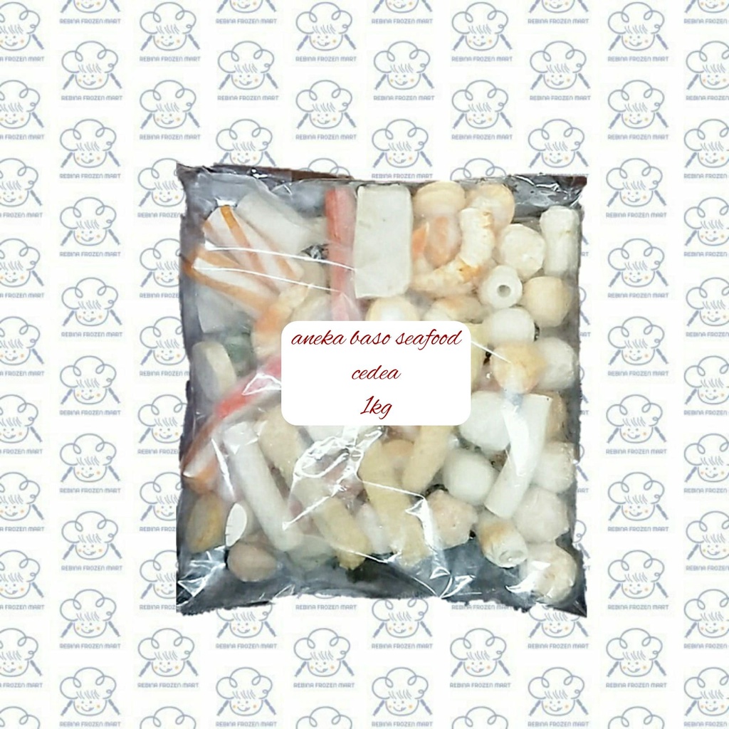 Jual Aneka Baso Seafood Cedea 1kg Shopee Indonesia