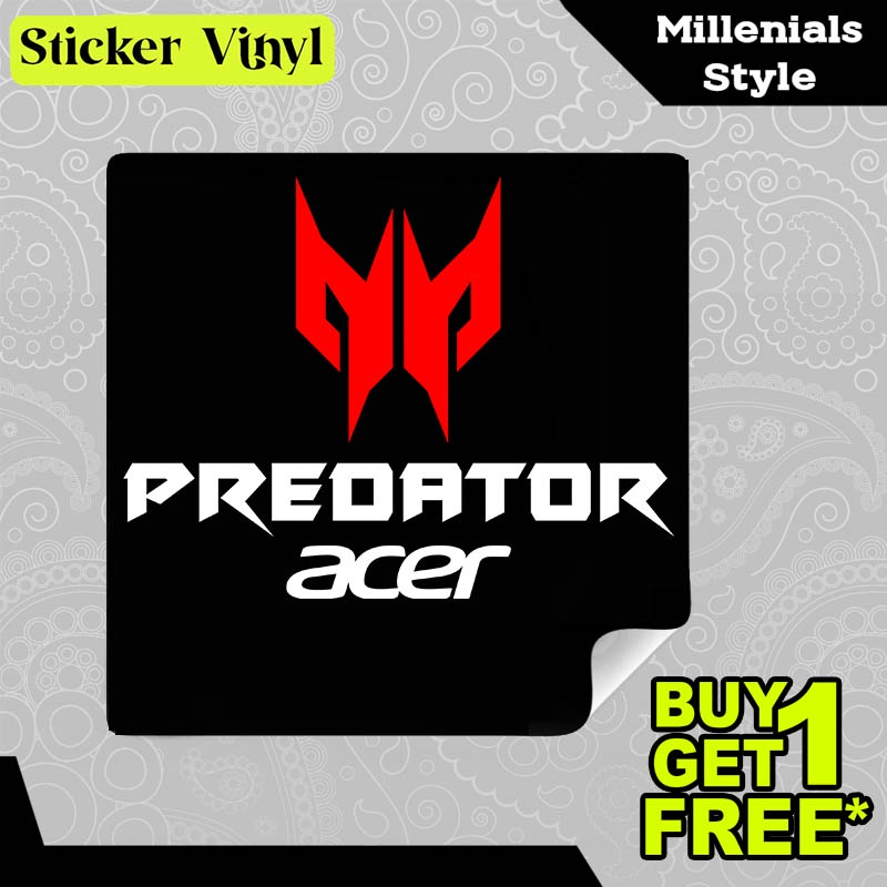 Jual Stiker Sticker Acer Predator Logo Gambar Unik Desain Keren dan ...