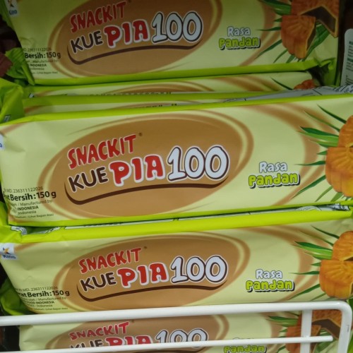 Jual Snackit Kue Pia 100 Pandan Shopee Indonesia