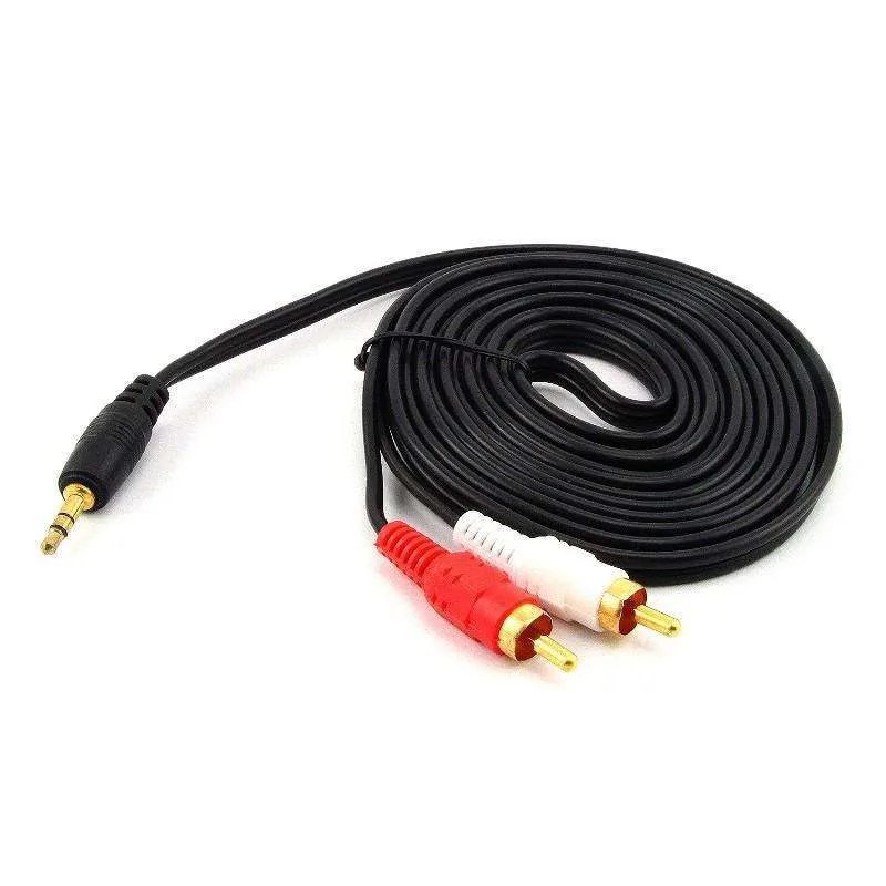 Jual Kabel Audio Jack 3.5mm to 2 RCA | Shopee Indonesia