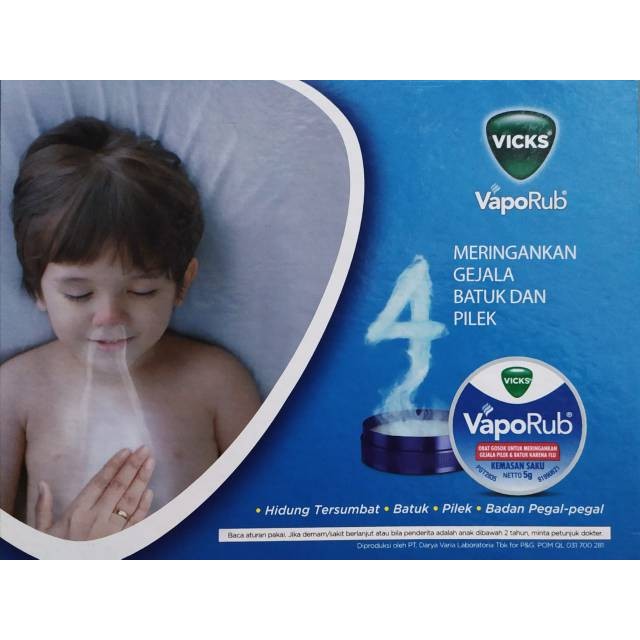 Vicks Vaporub 10 g - Kegunaan, Efek Samping, Dosis dan Aturan Pakai -  Halodoc