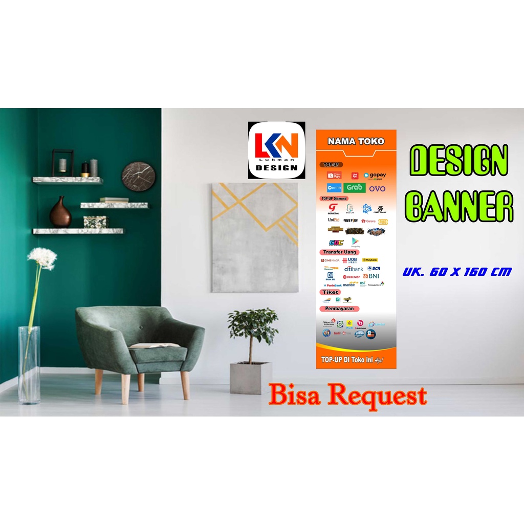 Jual Spanduk Banner Konter | Shopee Indonesia